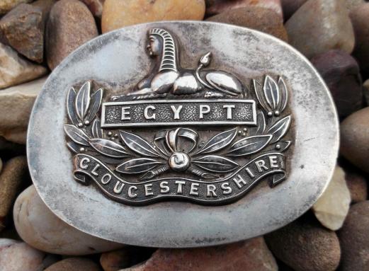 British Army Gloucestershire Regiment Belt Buckle