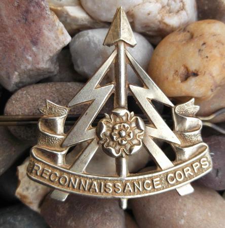 British Army Reconnaissance Corps Cap Badge Yorkshire Units