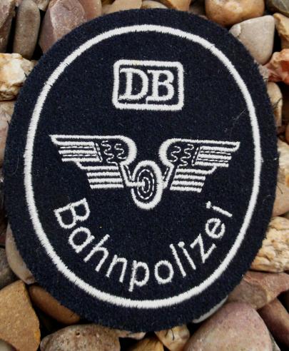 West German Railway Police Sleeve Badge