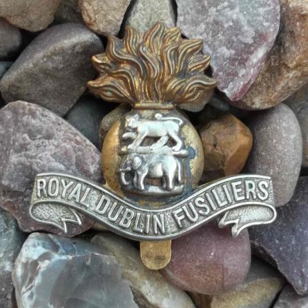 British Army Royal Dublin Fusilers Cap Badge - J R Gaunt Copy?