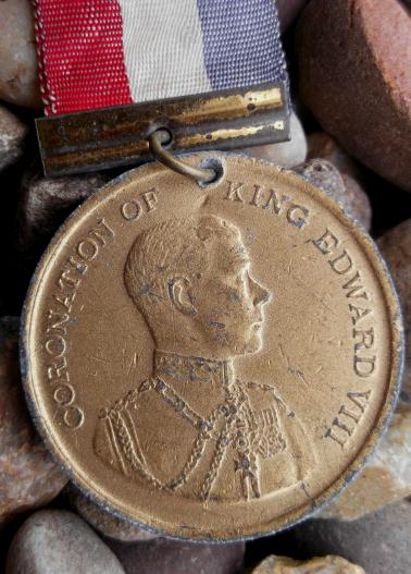 British King Edward VIII Coronation Medal 1937