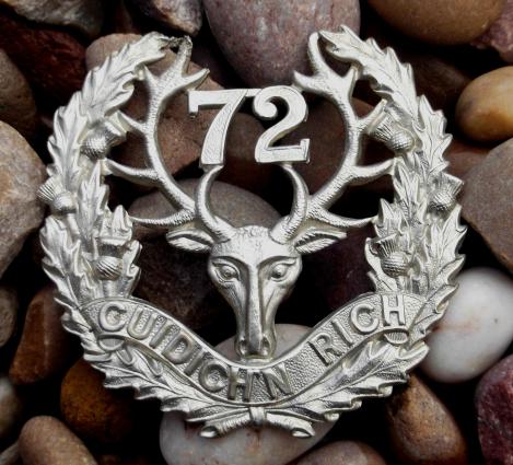 72nd Battalion (Seaforth Highlanders of Canada) CEF Cap Badge