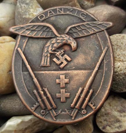 Danzig Flak Badge Third Reich Reproduction