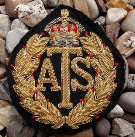 British Army Auxiliary Territorial Service ATS Blazer Badge