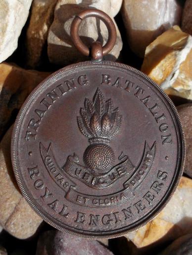 British Army Royal Engineers Training Battalion Award Medallion