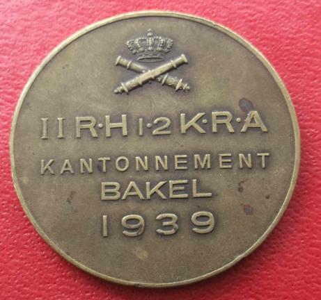 Dutch WW2 Commemorative Bronze Medal 1939