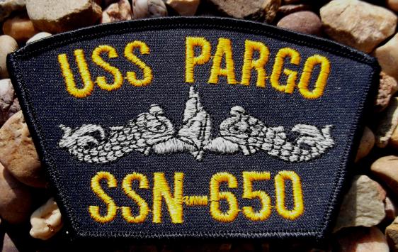 United States Navy Submarine USS Pargo (SSN-650) Patch