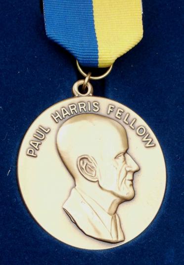 Rotary International Medal in Case