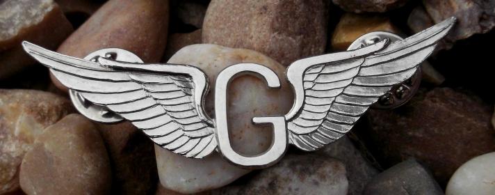 Unknown Civilian Glider Pilots Wings Badge