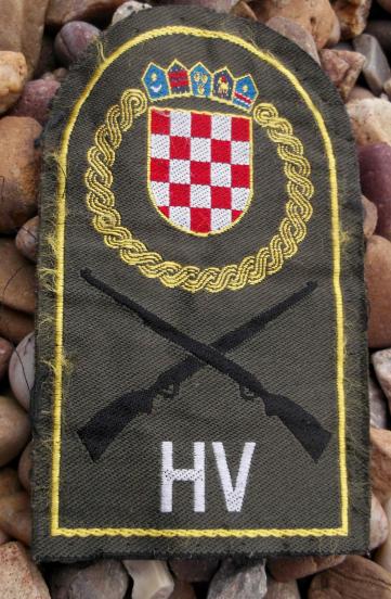 Croatia Army 1991 - 1995 War. HV HRVATSKA VOJSKA Patch