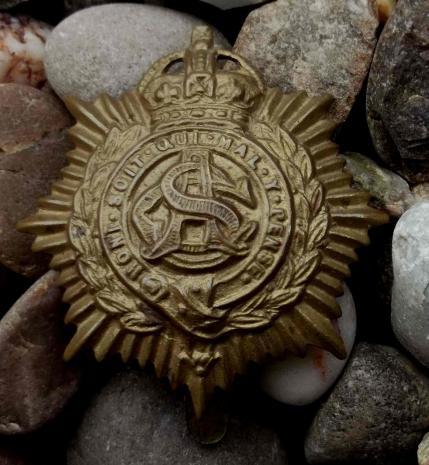 British Army Service Corps War Economy Cap Badge WW1 Woodward