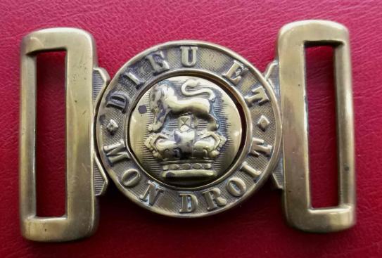 British and Commonwealth Army Victorian Brass General Service Belt Buckle