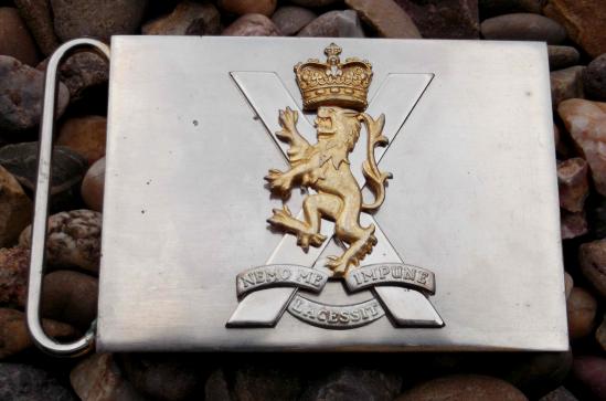 British Army Royal Regiment of Scotland Belt Buckle Scottish Military