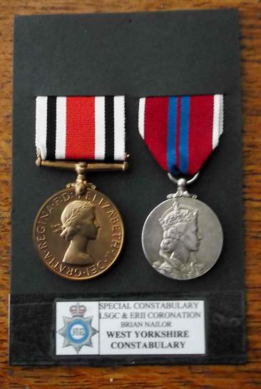 West Yorkshire Special Constabulary Medal Pair EIIR