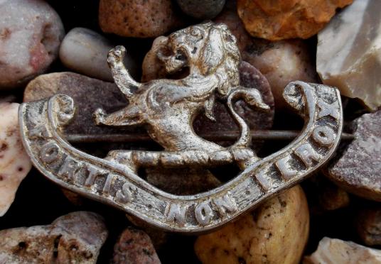 Heraldic Brooch Pin Believed Trotter Family  