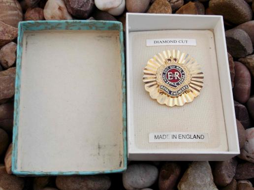 British Army Royal Engineers Sweetheart Brooch EIIR