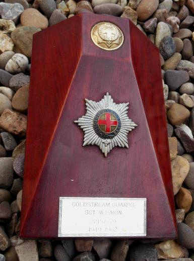 British Army Coldstream Guards Desk Ornament Paperweight