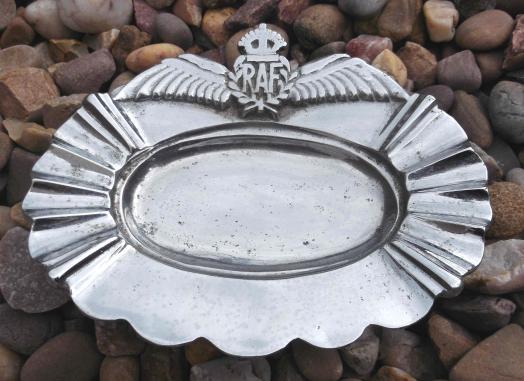 British Royal Air Force RAF Ashtray Kings Crown