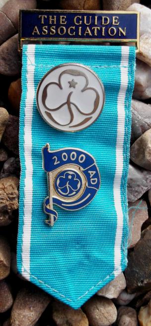 Guide Association Pin Badges Girlguiding Fob 2000