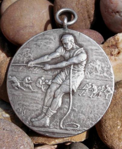 British Royal Navy Mediterranean Fleet Tug of war Medal 1934