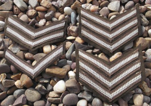 British Commonwealth Army NCO Rank Insignia Chevron Stripes Lot