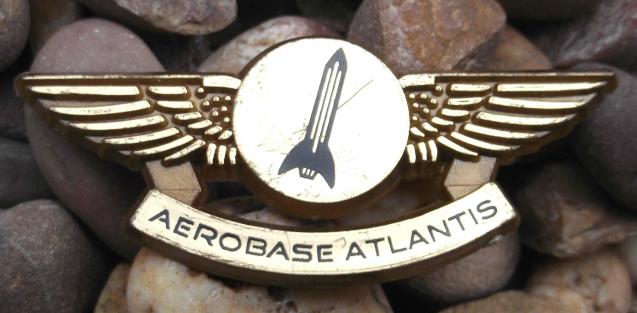 United States Physics Students Aerobase Atlantis Wing Badge