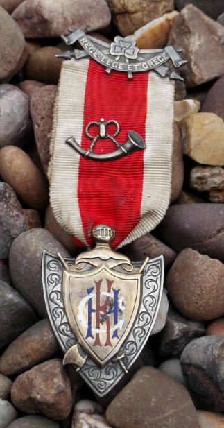 British Grand United Order of the Knights of the Golden Horn Medal Jewel