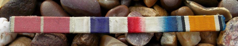 British and Commonwealth Army Uniform MC Ribbon Bar WW1