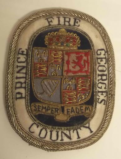 USA Prince George's County Maryland Fire Service Patch