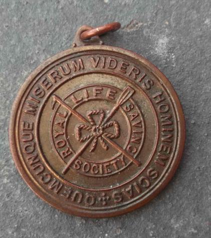 British Named WW2 Royal Life Saving Society Medal 1944