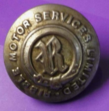 British Regional Bus Transport Ribble Motor Services Uniform Button