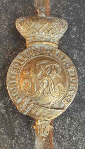 British and Commonwealth Army Martingale Emblem Victorian Horse Badge