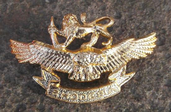 Rhodesian Air Force Staybrite Cap Badge Former Rhodesia