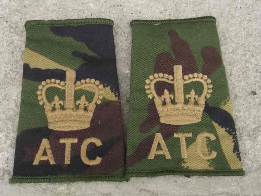 British Air Training Corps ATC WO2 Rank Slides DPM