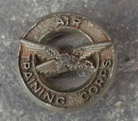 British ATC Air Trainig Corps WW2 War Economy Plastic Lapel Pin Badge