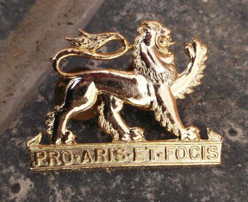 Australian Army Royal Tasmania Regiment Collar Badge Stokes.