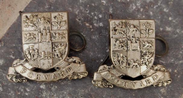 British LNER Police Collar Badges Pair London and North Eastern Railway