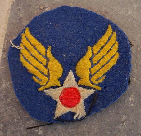 USAAF British Made WW2 Embroidered Patch United States Army Air Force