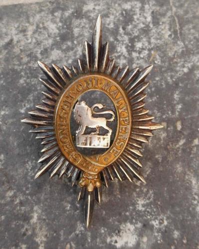 British Army Worcestershire Regiment Officers Cap Badge Firmin