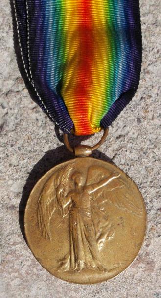 Britsh Army WW1 Victory Medal 1914-19 Middlesex Regiment