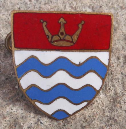 Greater London Council GLC Enamel Pin Badge Maker Marked