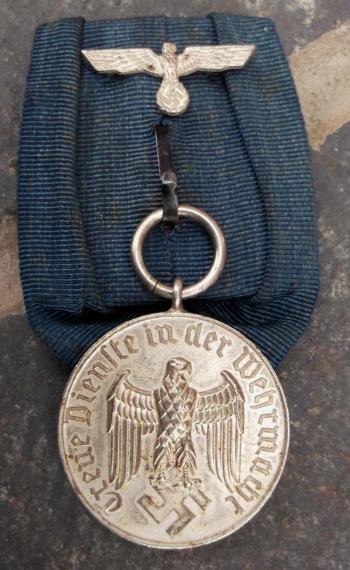 German Army WW2 4 Year Service Medal Wehrmacht Long Service