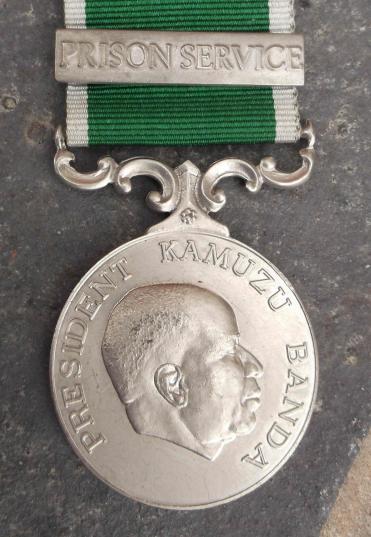 Republic of Malawi Prison Long Service and Good Conduct Medal