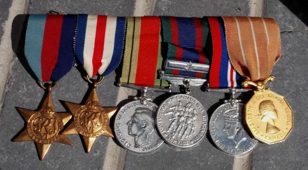 Candian Armed Forces WW2 and EIIR Canadian Decoration Medal Group Canada