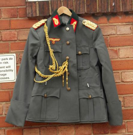 German WW2 Generals Theatre Prop Tunic Reproduction 