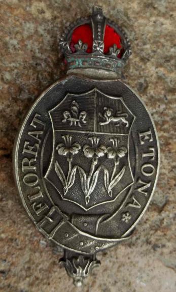 British Army Eton College O.T.C Cap Badge Officer Training Corps