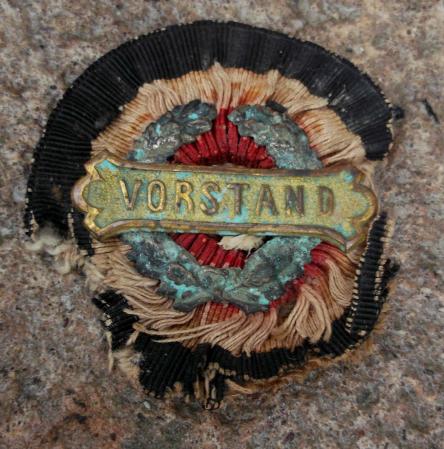 Imperial Germany Prussian Officials Cockade Badge Vorstand