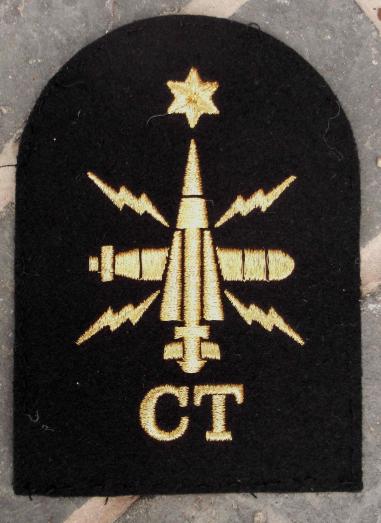 Royal Navy CT Communication Embroidered Qualification Badge Patch RN