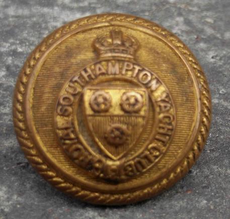 British Royal Southampton Yacht Club Button Firmin London