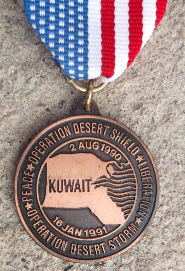 US United States Operation Desert Shield Desert Storm Liberation Medal